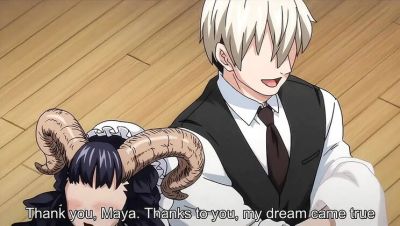 Happy Ending - Hairy Hentai Goat Maid Gets Shaved And Creampied By Master In Missionary - xxxfiles.com - Japan - Usa