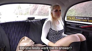 George Uhl - Fake Taxi - fertile British student gets a risky creampie so deep in her pussy - ah-me.com - Britain