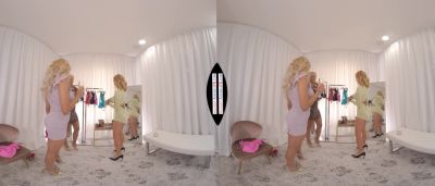 Sarah Jessie - Victoria Lobov - Caitlin Bell - Sarah Jessie Takes Her Sexy Friends Caitlin Bell And Victoria Lobov To The Infamous Dressing Room To Try Out Some Lingerie And Share Your Thick Dick - inxxx.com