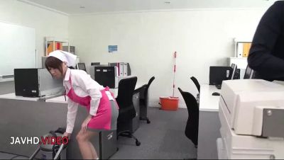 Chihiro Akino - Chihiro Akino Hot Asian Office Lady Gives Deep Blowjob and Gets Creampie - veryfreeporn.com - Japan