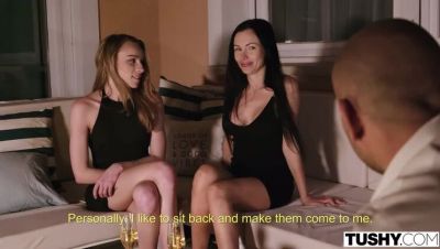 Angel Emily - Sasha Rose - Mike Angelo - Angel Emily & Sasha Rose: A Perfect Anal Pair - porntry.com