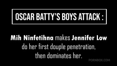 Mih Ninfetinha Makes Jennifer Low Do Her 1st Dp And Dominates - hotmovs.com - Brazil