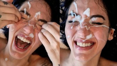Huge Squirting Orgasm - Real Amateur Girl Cums Hard on Face - Massive Facial Cumshot - veryfreeporn.com - Italy