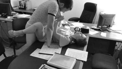 Boss secretly films petite secretary getting fucked on office table - porntry.com