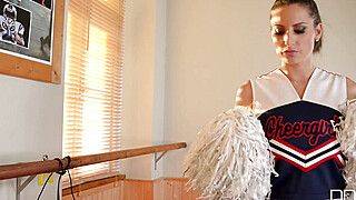 Sensual Jane - DDF Busty Pornstar Cheerleader - ah-me.com