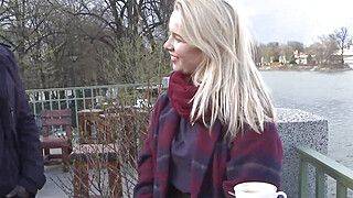 Blonde Babe Loves Taking BBC For Her Cuckold - ah-me.com