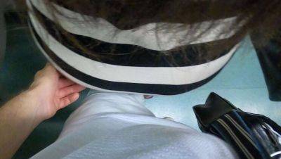 Stranger Fingers Wife's Pussy Under Mini Skirt on Train - Asian Public Voyeur Taboo - veryfreeporn.com