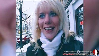 Skinny Blonde MILF Anna Lena Gets Anal Fuck in Public Pickup - xxxfiles.com - Germany