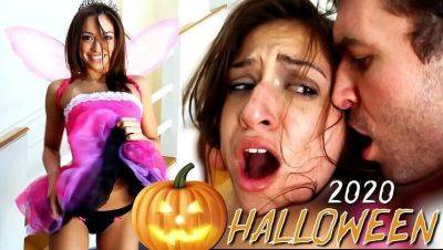 James Deen - Sara Luvv - Petite Fairy Princess Sara Luvv Gets Rough Halloween Fuck by James Deen - Hardcore Blowjob & Cumshot - porntry.com
