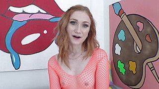 Logan Long - Scarlet Skies - NYMPHO Slutty Scarlet Skies takes a big dick - ah-me.com