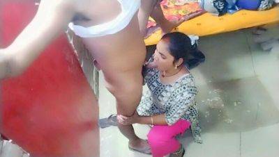 Desi Bhabhi Sucks Dick and Fucks Doggy Style in Hot Indian Sex Scene - porntry.com - India