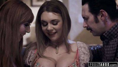 Lauren Phillips - Gabbie Carter - Gabbie Carter Joins Kinky Couple for Wild Threesome - Big Tits & Big Ass Bouncing - xxxfiles.com