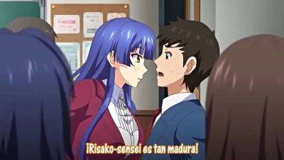 Hot Anime Teacher Hentai Episode 3 with Spanish Subs - Big Tits, Ahegao, and Virgins - veryfreeporn.com - Spain