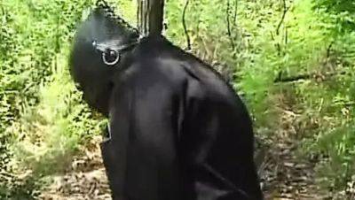 Platinum Blonde German MILF Takes Hardcore Anal in the Woods - porntry.com - Germany