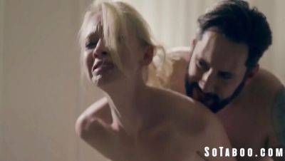 Athena Rayne - Stepdad Fucks Helpless Blonde Stepdaughter Athena Rayne Rough - porntry.com