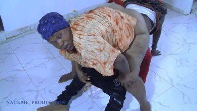New - Mummy G.O Prays Then Gets Fucked Hard by Big Booty Chubby Girl - porntry.com