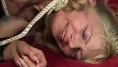 German Blonde Sara Romain Dominates with Big Dick in BDSM Fuck - xxxfiles.com - Germany