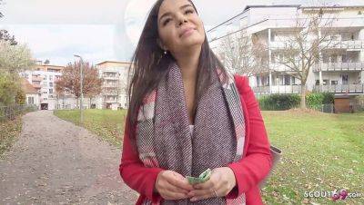 Sofia Lee - German Scout Sofia Lee with Big Natural Tits Fucked in Street Casting - xxxfiles.com - Germany