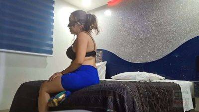Hotwife Pam in Blue Dress Fucks Big Cock on Vacation - Amateur Latina MILF Doggystyle & Cumshot - veryfreeporn.com