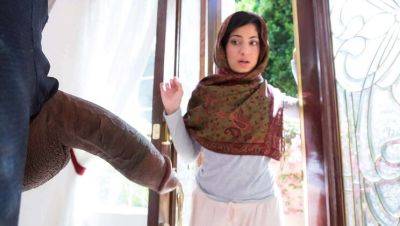 Jovan Jordan - Hijab Teen Nadia Ali Gets Naughty with BBC Neighbor Jovan Jordan - Blowjob & Hardcore Action - xxxfiles.com - Jordan