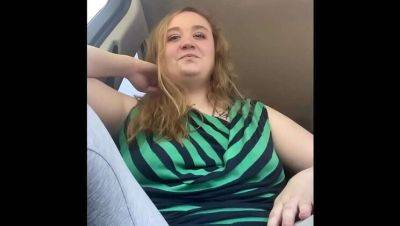 Chubby Blonde Amateur Gets Fucked Hard in Car and at Home - veryfreeporn.com