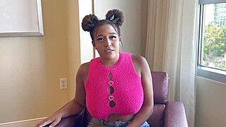 Your Girlfriend's Thick Little Sister Removes The Condom So You Can Creampie Her - ah-me.com