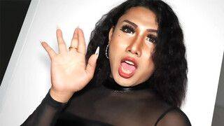 BBW ladyboy gets her big ass fucked raw - ah-me.com