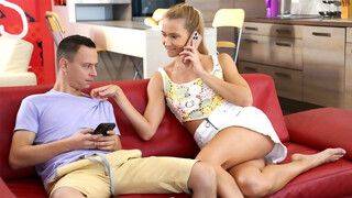 Ivi Rein - Hot Russian stepsister seduces stepbro - ah-me.com - Russia
