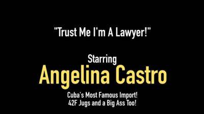 Lustful Lawyer Angelina Castro StrapOn Fucks Karen Fisher - hotmovs.com
