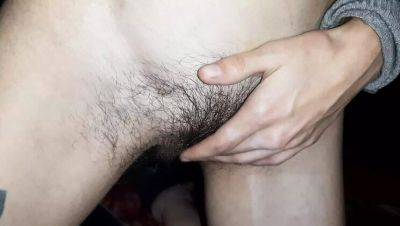 First Time Hairy Pussy Play - Lesbian Mutual Masturbation in HD - porntry.com