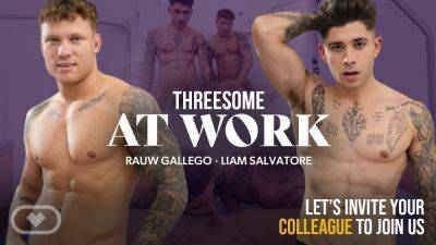 Katy Rose - Threesome at Work - txxx.com