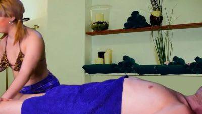 Happy Ending - Secret Massage Parlor Hidden Cam - Valentino Gets a Happy Ending - veryfreeporn.com