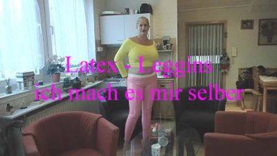 Latex Leggings - I Do It Myself - hclips.com