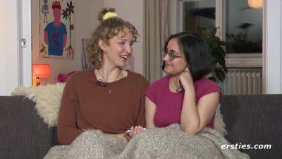 Licks Serafinas Pussy From Behind Before Grabbing A Toy With Jasmin A Nastyi - upornia.com - Germany