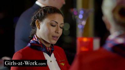 Hot Sex With An Air Hostess - Cassie Del Isla - hotmovs.com - France