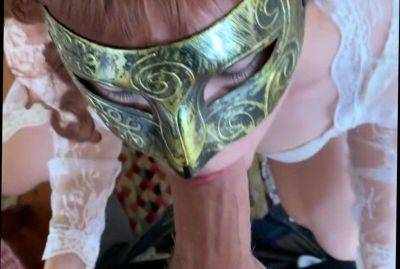 Edging my Sugar Daddy until he begs me not to stop and cums while I pound his ass with my strap on!! - inxxx.com