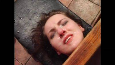 Horny Girl with Nice Body Takes Hard Cock from Friends - Submissive Gangbang & Facial - porntry.com