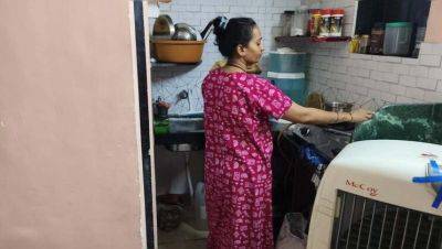 Indian Maid Saree Lift in Kitchen - Hot Desi Sex with Sagita Sharm - porntry.com - India - Russia