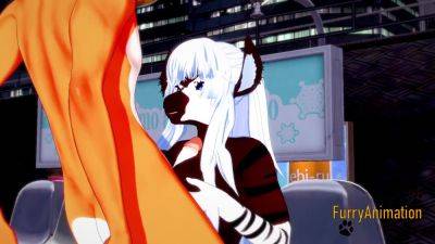 Furry Hentai - Zebra & Fox Yiff - upornia.com