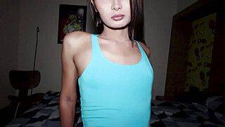 Beautiful Asian ladyboy sex on camera - ah-me.com