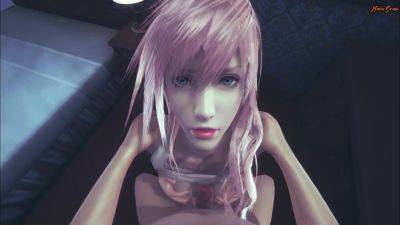 Final Fantasy, 3d Hentai And Hentai 3d In Pov Fucking Lightning And Cumming Inside Her - upornia.com