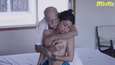 Indian Teen 18+ And Oldman Filthy Adult - desi-porntube.com - India