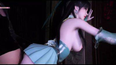 Hot 3D Hentai Animation - Asian Goddess Gets Deep Throat & Cumshot in Doggy Style - porntry.com