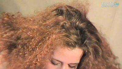 Retro MILF with Big Natural Tits Gives Rough Blowjob and Takes Cum in Mouth - xxxfiles.com