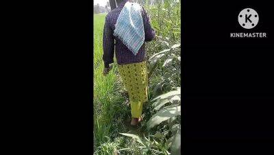 Hot Indian Telugu Couple Fucking in Outdoor Scene with Blonde Maid - porntry.com - India