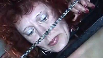 German Mature Slut Tied Up and Dominated in Rough BDSM Orgy - xxxfiles.com - Germany