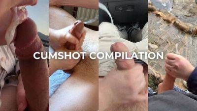 Hot German Amateur Couple - Big Cock Cumshot Compilation #04 - Swallowing Cum & Tits Covered - xxxfiles.com - Germany