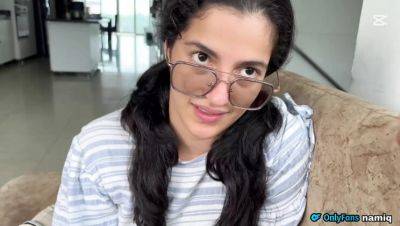 Happy Ending - Shy Teen Virgin Gives Tight Pussy To Math Teacher - Rough Creampie Sex! - xxxfiles.com - Colombia
