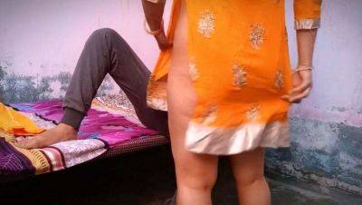 Punjabi Bhabhi's Big Boobs and Ass Slapped Hard - Desi Devar Fun - veryfreeporn.com - India