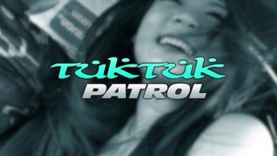 Busty Nude Asian Fucks Hung Tattooed Stud At Tuktuk Patrol - hotmovs.com - Thailand